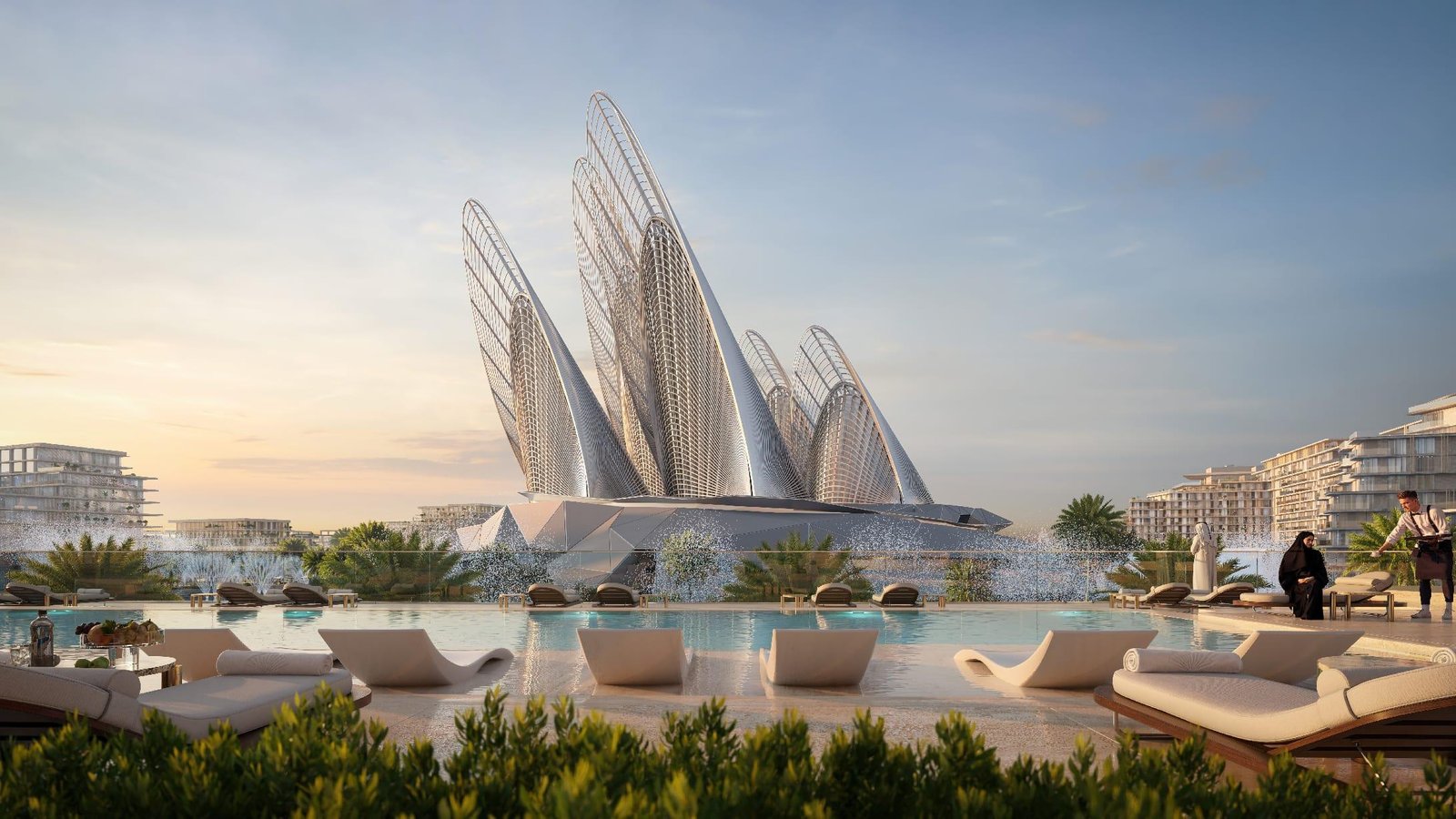 Saadiyat Cultural District with world-class museums and attractions